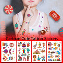 30 PCS Cartoon Cute Tattoo Stickers Children Amusement Park Stickers(WK-008)