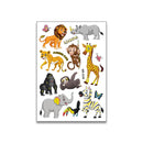 10 PCS Animal Bronzing Cartoon Tattoo Stickers Children Temporary Arm Stickers(WE-018)