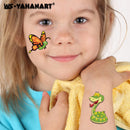 10 PCS Animal Bronzing Cartoon Tattoo Stickers Children Temporary Arm Stickers(WE-020)
