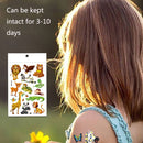 10 PCS Animal Bronzing Cartoon Tattoo Stickers Children Temporary Arm Stickers(WE-018)