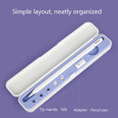 Silicone Stylus Protection Storage Box Box For Apple Pencil 1 / 2 , Specification: 10mm (Clove Purple)