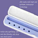 Silicone Stylus Protection Storage Box Box For Apple Pencil 1 / 2 , Specification: 10mm (Clove Purple)
