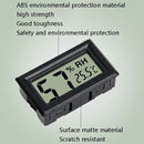 2 PCS Embedded Mini Household Vehicle Temperature And Humidity Meter Multi-Function Digital Temperature Humidity Meter(Black)