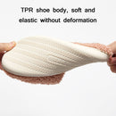 Autumn And Winter Indoor Pure Color Couple Cotton Slippers, Size: 40/41(Pink)