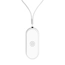 EP206 Hanging Neck Negative Ion Necklace Air Purifier(White)
