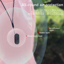 EP206 Hanging Neck Negative Ion Necklace Air Purifier(White)