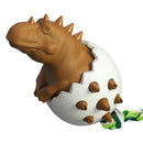 Dinosaur Egg Dog Molar Stick Resistant To Biting Dog Toothbrush Pet Supplies(Brown)
