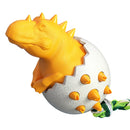 Dinosaur Egg Dog Molar Stick Resistant To Biting Dog Toothbrush Pet Supplies(Orange)