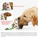Dinosaur Egg Dog Molar Stick Resistant To Biting Dog Toothbrush Pet Supplies(Lake Blue)
