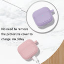 Silicone Shockproof Cover with Metal Buckle For AirPods 3(Night Green)