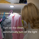 BG-02 Human Body Induction Lamp LED Wardrobe Aisle Bedroom Bedside Dormitory Light Control Smart Night Light, Power source: White Light(White)