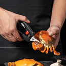 Crab Tool 304 Stainless Steel Crab Fork Crab Scissors Crab Needle,Style: 2 Fork 1 Knife