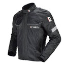 GHOST RACING GR-Y05 Motorcycle Cycling Cloth Men Knight Racing Jacket Keep Warm Anti-Fall Locomotive Off-Road Suit, Size: XL(Black)