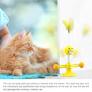Spring Man Funny Cat Toy Cat Sucker Toy Funny Cat Feather Funny Cat Ball( Brown)
