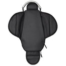 GHOST RACING GR-YXB08 Motorcycle Bag Touch Navigation Fuel Tank Package Dust Waist Bag(Without Magnet (Black))