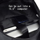 GHOST RACING GR-BB04 Motorcycle Riding Backpack Locomotive Hard Shell Bag Anti-Rain Helmet Computer Bag(Black)