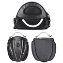 GHOST RACING GR-CWB04 Motorcycle Riding Bag Locomotive Back Bag(Black)