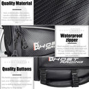 GHOST RACING GR-CWB04 Motorcycle Riding Bag Locomotive Back Bag(Black)