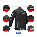 GHOST RACING GR-Y07 Motorcycle Cycling Jacket Four Seasons Locomotive Racing Anti-Fall Cloth, Size: XL(Light Grey)