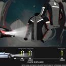 GHOST RACING GR-Y07 Motorcycle Cycling Jacket Four Seasons Locomotive Racing Anti-Fall Cloth, Size: L(Black)