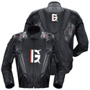 GHOST RACING GR-Y09 Motorcycle Four Seasons Racing Suit Locomotive Riding Anti-Fall Rally Suit, Size: XXXL(Black)