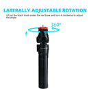 RCSTQ Action Camera Extension Pole Tripod Selfie Stick for GoPro HERO10 Black / HERO9 Black / HERO8 Black / HERO7 /6 /5 /5 Session /4 Session /4 /3+ /3 /2 /1, Xiaoyi and Other Action Cameras(Black)