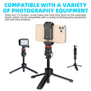 RCSTQ Action Camera Extension Pole Tripod Selfie Stick for GoPro HERO10 Black / HERO9 Black / HERO8 Black / HERO7 /6 /5 /5 Session /4 Session /4 /3+ /3 /2 /1, Xiaoyi and Other Action Cameras(Black)