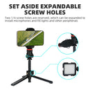 RCSTQ Action Camera Extension Pole Tripod Selfie Stick for GoPro HERO10 Black / HERO9 Black / HERO8 Black / HERO7 /6 /5 /5 Session /4 Session /4 /3+ /3 /2 /1, Xiaoyi and Other Action Cameras(Black)