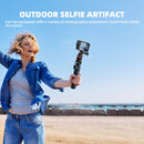 RCSTQ Action Camera Extension Pole Tripod Selfie Stick for GoPro HERO10 Black / HERO9 Black / HERO8 Black / HERO7 /6 /5 /5 Session /4 Session /4 /3+ /3 /2 /1, Xiaoyi and Other Action Cameras(Black)