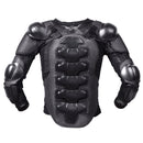 GHOST RACING F060 Motorcycle Armor Suit Riding Protective Gear Chest Protector Elbow Pad Fall Protection Suit, Size: XXXL(Black)