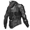 GHOST RACING GR-HJ04 Motorcycle Armor Jacket Racing Riding Sports Protective Gear, Size: XXXL(Black)
