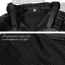 GHOST RACING GR-HJ04 Motorcycle Armor Jacket Racing Riding Sports Protective Gear, Size: XXXL(Black)