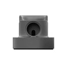 2 In 1 Smart Watch Charging Bracket Desktop Silicone Watch Charging Stand For Apple Watch(Grey)