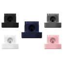 2 In 1 Smart Watch Charging Bracket Desktop Silicone Watch Charging Stand For Apple Watch(Pink)
