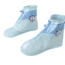 Rainy Day Waterproof Non-Slip Thick Wear-Resistant Rain Boots Overshoe Covers, Size: Small 36-38(Navy)