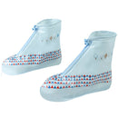 Rainy Day Waterproof Non-Slip Thick Wear-Resistant Rain Boots Overshoe Covers, Size: Medium 39-41(Forest)