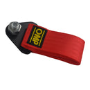 High Strength Nylon Tow Ropes Racing Car Universal Tow Eye Strap Tow Strap(Red)