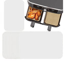 200 PCS 0303-1 Household Multifunctional Air Fryer Oil Absorbing Paper(White without Holes)