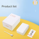 NIIMBOT D101 Handheld Portable Bluetooth Smart No Ink Label Printer, Model: Standard+3 Roll White Label Paper