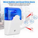LY-103 Sound And Light Alarm Emergency Call For Help Connection Type Alarm, Specification: 24V (Red)