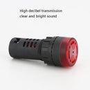 3 PCS AD16-22 Sound Buzzer With Indicator Table Active Flash Buzzer(Regular 22mm 12V Red)