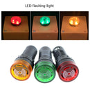 3 PCS AD16-22 Sound Buzzer With Indicator Table Active Flash Buzzer(Regular 22mm 12V Red)