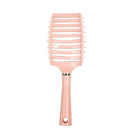 2 PCS Large Curved Back Curly Hair Fluffy Styling Comb Home Ribs Arc Comb(Pink)