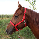 Nylon Full-Line Board Horse Rein Headstall Equestrian Supplies, Specification: L (Red)