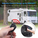 C02 RV Intelligent Remote Control Electronic Password Lock RV Door Lock Modification Accessories(Black)