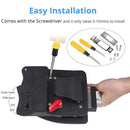 C02 RV Intelligent Remote Control Electronic Password Lock RV Door Lock Modification Accessories(Black)