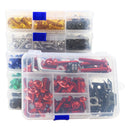 177 PCS/ Box Motorcycle Modification Accessories Windshield Cover Set Screw(Black)