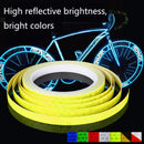 5 Rolls Bicycle Mountain Bike Motorcycle Sticker Car Contour Reflective Sticker Night Riding Reflective Sticker, Size: 2 x 800cm(Blue)