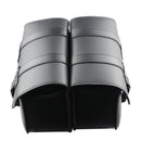 Motorcycle Side Box Package Fast Demolition Triangle Side Bag Leather Cycling Bag(Black)