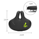 Bike No Nasal Seat Mountain Bike Saddle Comfortable Shock Absorption Bicycle Outdoor Cycling Accessories Saddle(Fluorescent Green)